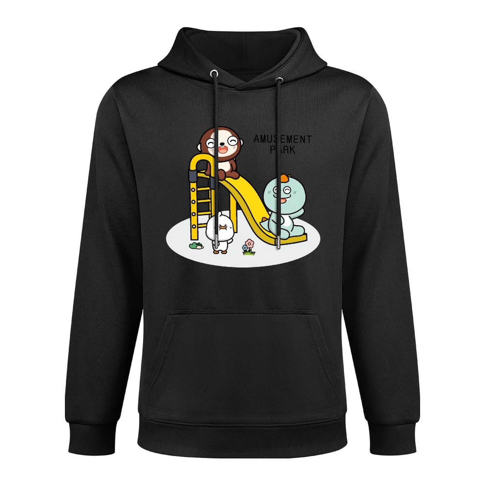 Front Graphic HoodiesRelaxed Lightweight